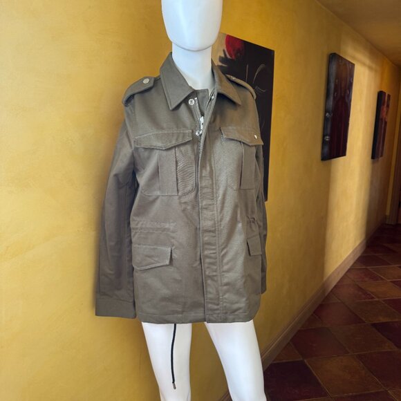 🔥 ZADIG & VOLTAIRE “ART IS TRUTH” Military Jacket – Size S – NWT 🔥 - Picture 3 of 10